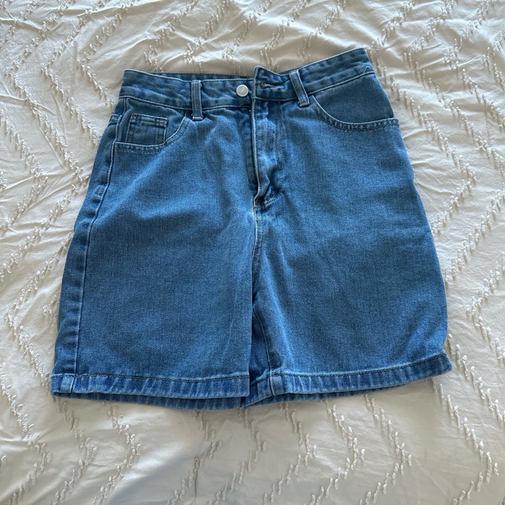 Denim Blue Women's Shorts